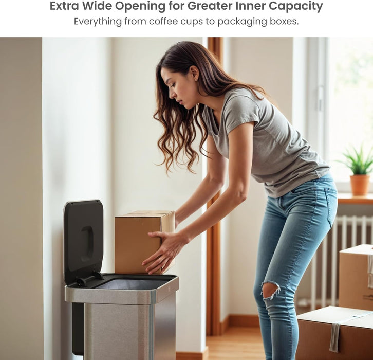 13 Gallon Virtuoso 2.0 Trash Can - 50 Liter