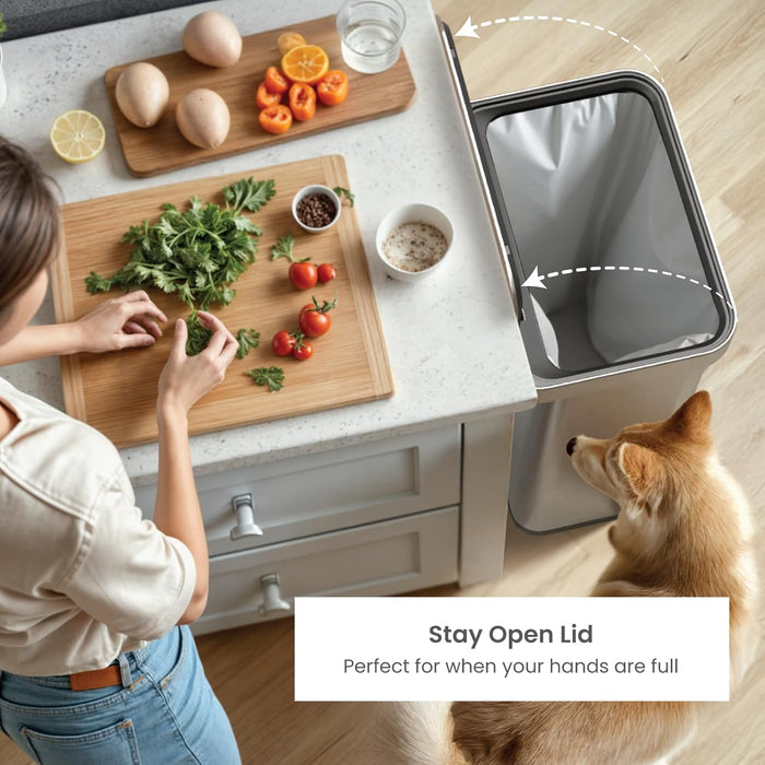 18.5 Gallon Virtuoso 2.0 Trash Can - 70 Liter