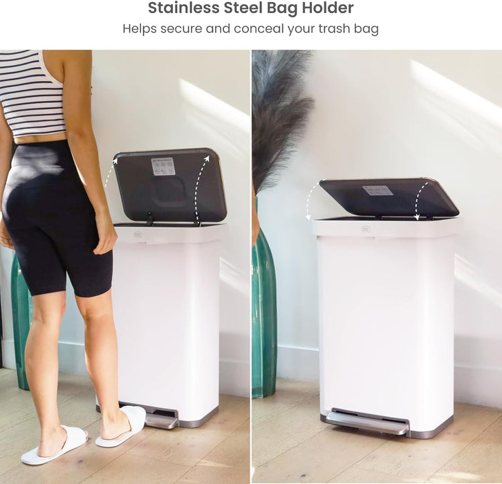 18.5 Gallon Virtuoso 2.0 Trash Can - 70 Liter