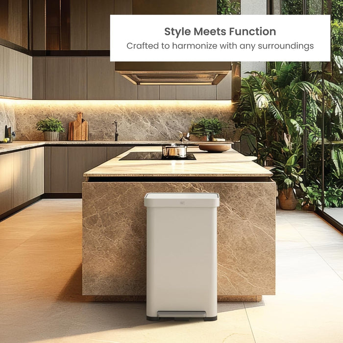 18.5 Gallon Virtuoso 2.0 Trash Can - 70 Liter