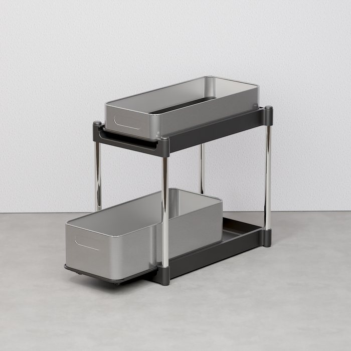 Stainless Steel Pull Out Organizer