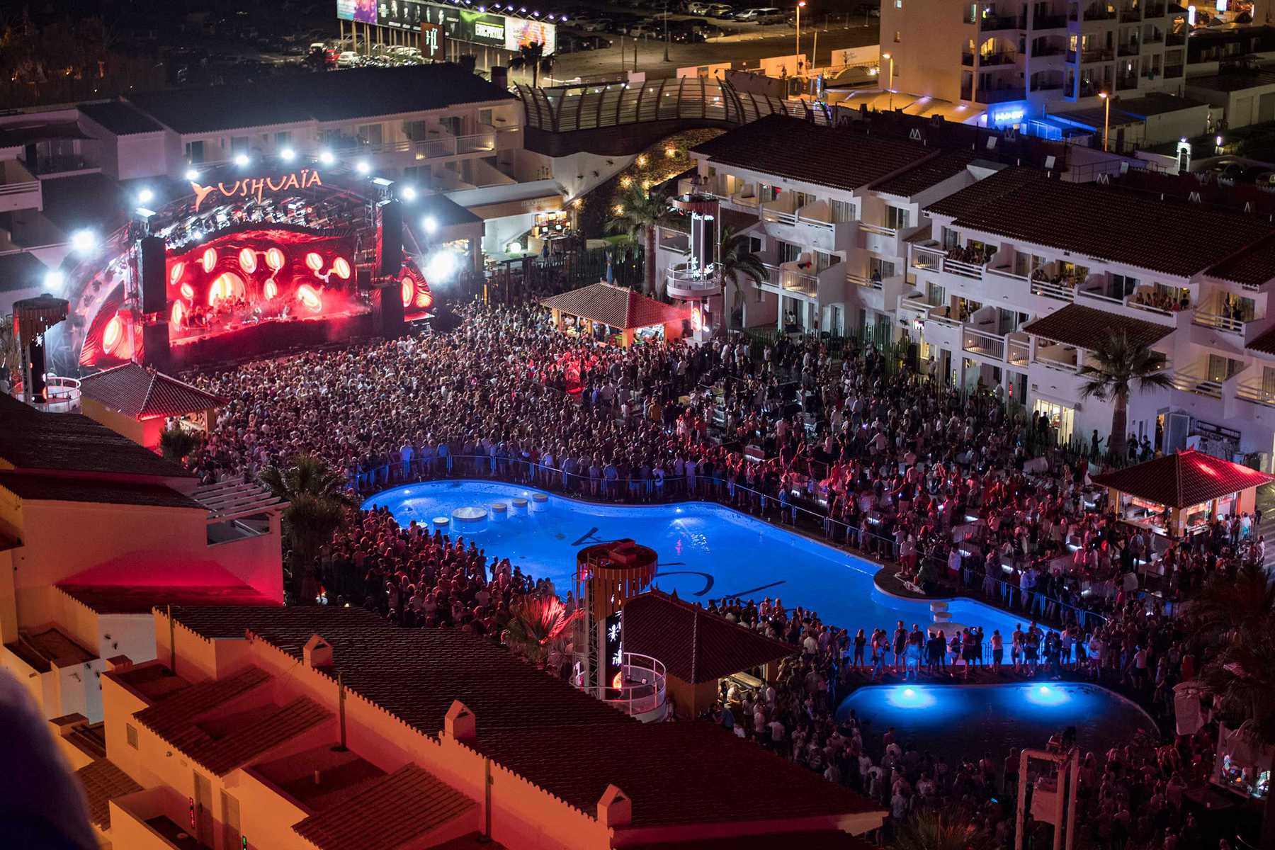 Ushuaia Ibiza — open air beach club and music venue